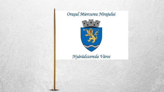 Hivatalos Nyárádszereda zászlaja